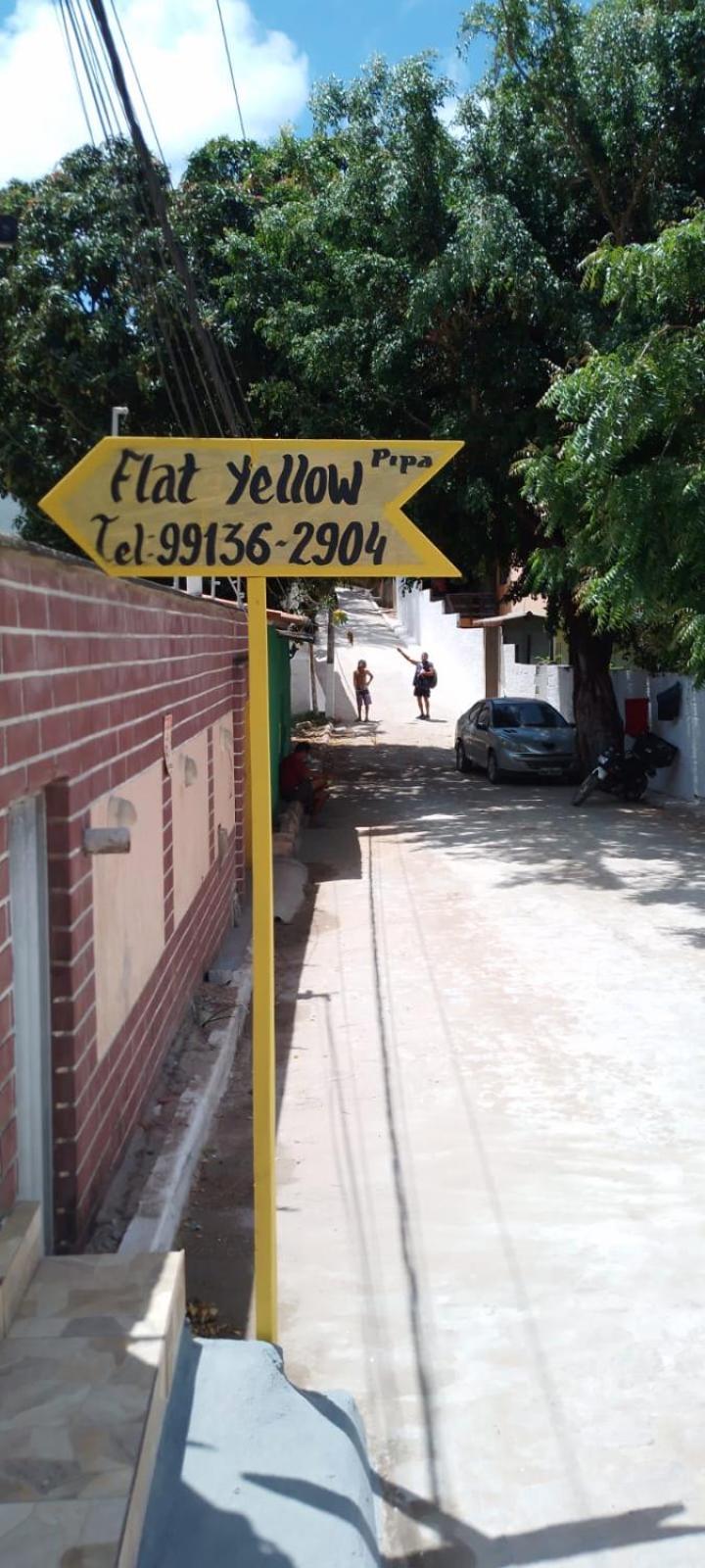 Flat Yellow Pipa Praia de Pipa 외부 사진